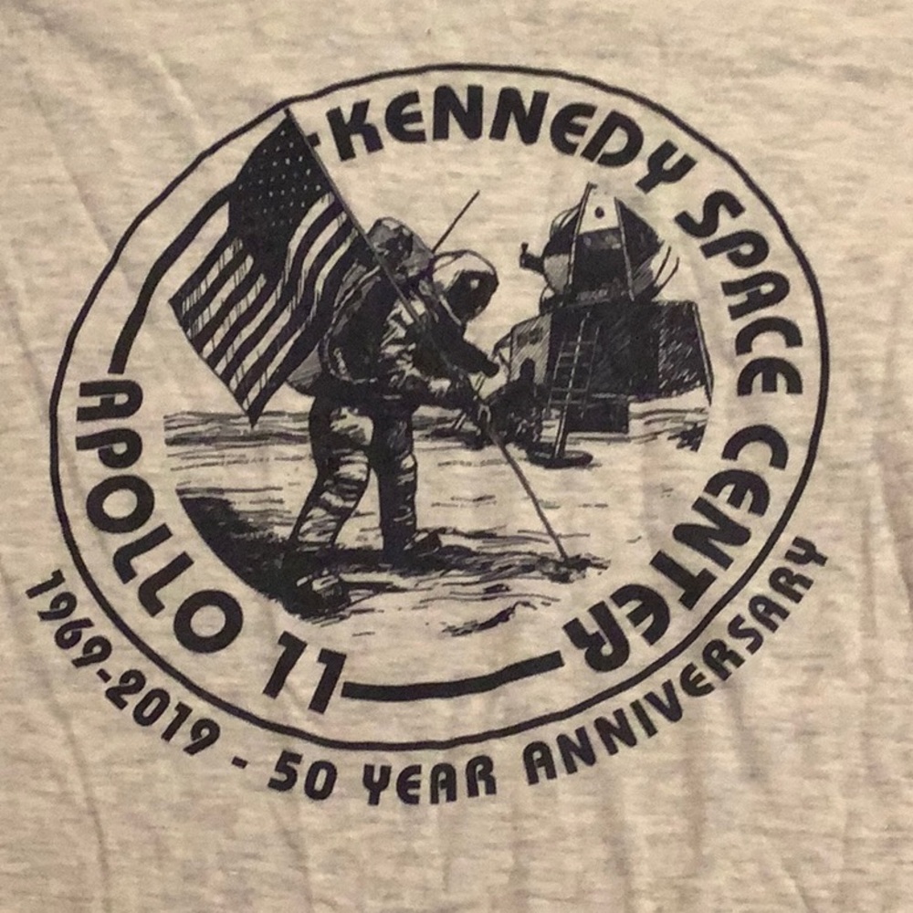 Apollo 11 Kennedy Space Center T-Shirt 50 years